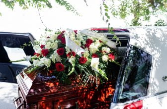 brown coffin