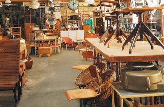 brown wooden table and chairs