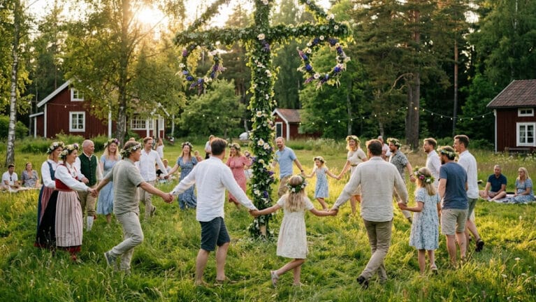 Den magiska historien bakom midsommarfirandet