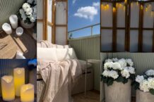 Somrigaste inredningsinspirationen för den lilla, mysiga balkongen